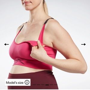 NWT-Reebok maternity/nursing bra